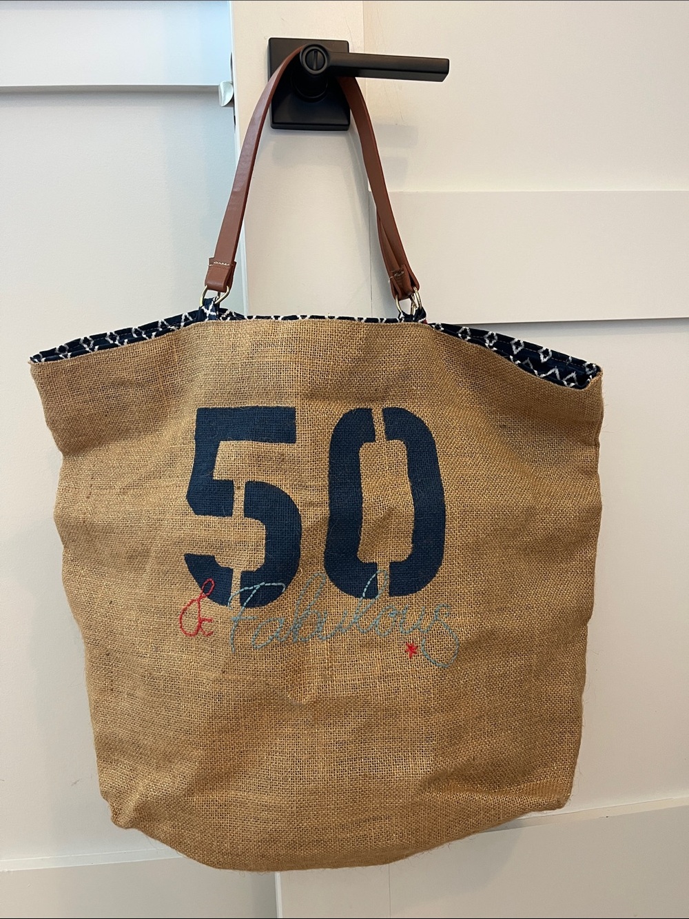 50 & fabulous Tote